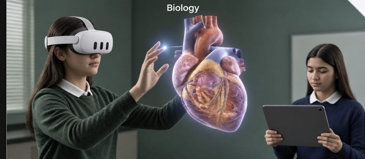 Virtual biology lab in proLabsXR