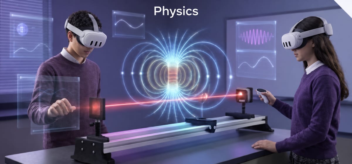 Virtual physics lab in proLabsXR